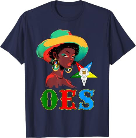 OES Black Sister Floppy Hat & Eastern Star Equality T-Shirt - FUKAMASONIC