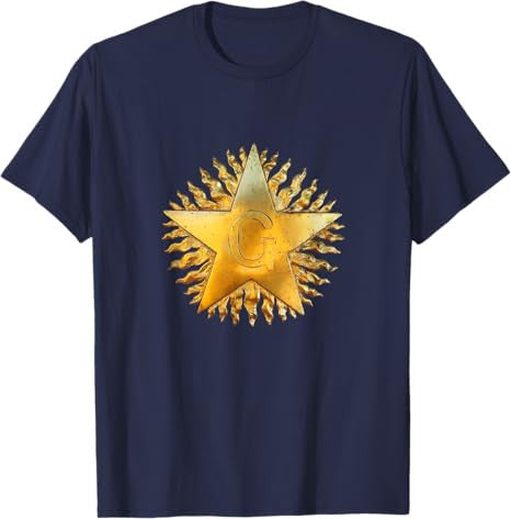 Masonic Blazing star symbol - Scottish rite Freemasonry T-Shirt - FUKAMASONIC
