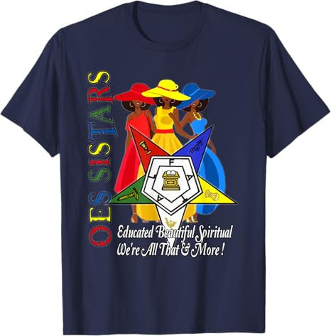OES Ring Diva Sistar of Color Order Of The Eastern Star T-Shirt - FUKAMASONIC