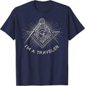 I'M A TRAVELER MASONIC FREEMASON T-SHIRT - FUKAMASONIC