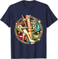 They Ain't Us OES Pearl High Heels Platform Yellow Sisters T-Shirt - FUKAMASONIC