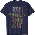 Shriner Masonic Patriotic American Flag T-shirt - FUKAMASONIC