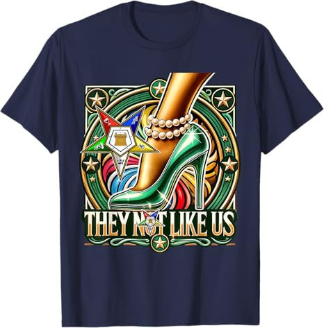 They Ain't Us OES Pearl High Heels Platform Green Sisters T-Shirt - FUKAMASONIC