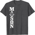 Mason Square & Compass Masonic Symbol Freemason T-Shirt - FUKAMASONIC