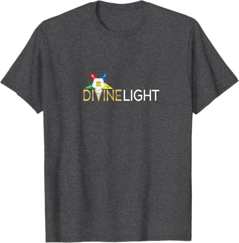 OES shirt for women - eastern star emblem - divine light - FUKAMASONIC