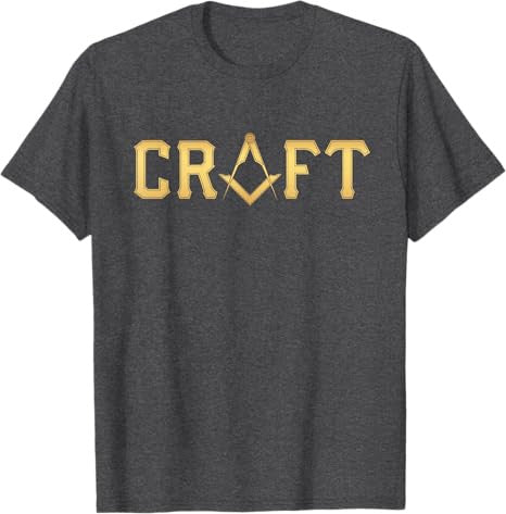 Masonic Craft - Square and Compass - Freemason T-Shirt T-Shirt - FUKAMASONIC