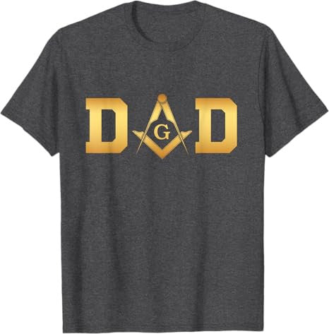 Masonic Dad, Father's Day Gift | Freemason T-Shirt - FUKAMASONIC