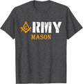 Freemason Army Compass & Square Masonic Symbol Vintage T-Shirt - FUKAMASONIC