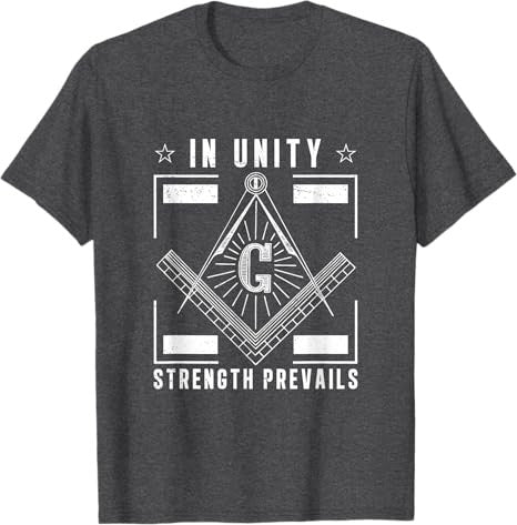 Freemasonry Strength Prevails Proud Masonic T-Shirt - FUKAMASONIC