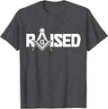 Mason Raised Square & Compass Freemason Masonic T-Shirt - FUKAMASONIC