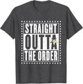 OES Straight The Order Eastern Star Thanksgiving Christmas T-Shirt - FUKAMASONIC