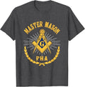 Greats Masonic Prince Hall PHA Master Mason Father's Day T-Shirt - FUKAMASONIC