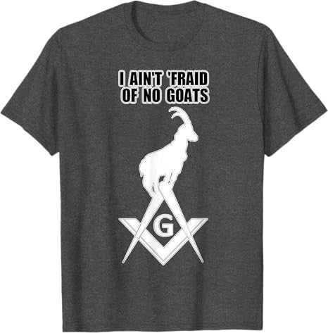 Masonic Short Sleeve Goat Tshirt - FUKAMASONIC