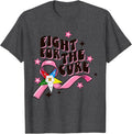 OES Fight For The Cure Eastern Star Breast Cancer Awareness T-Shirt - FUKAMASONIC