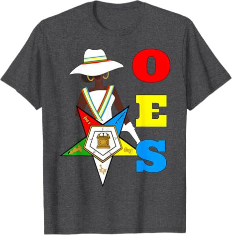 OES Sister Hats & Ribbon the Eastern Star Equality Day T-Shirt - FUKAMASONIC