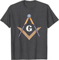 Masonic Square and Compass Freemason T-Shirt - FUKAMASONIC