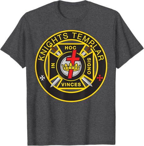 KNIGHTS TEMPLAR COMMANDERY T-Shirt - FUKAMASONIC