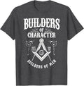 Freemason Masonic Square & Compass Symbol T-Shirt - FUKAMASONIC