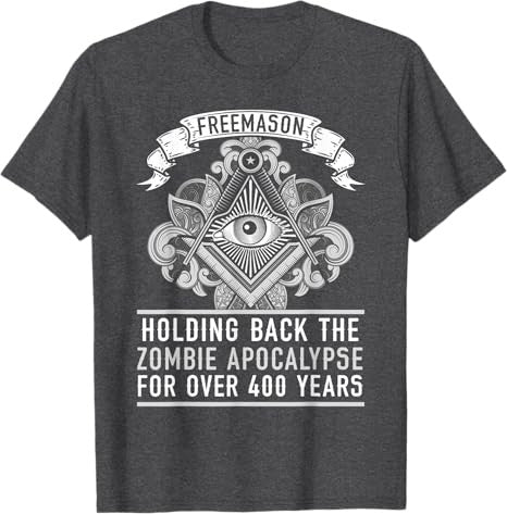 Masonic Freemason Square & Compass Fraternal T-Shirt - FUKAMASONIC