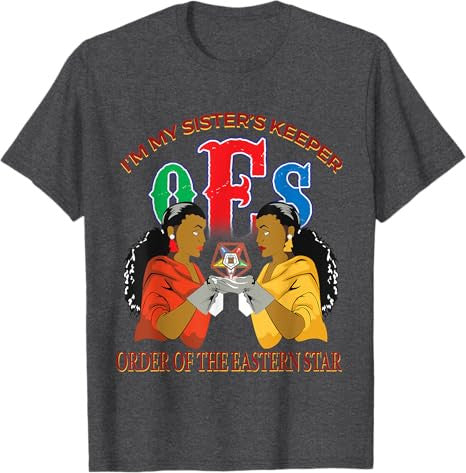 OES Sister's Keeper the Eastern Star Parents Mason Christmas T-Shirt - FUKAMASONIC