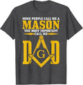 Mason Dad Square Compass Masonic Shriner Freemason T-Shirt - FUKAMASONIC
