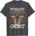 Beware Of The Goat Illuminati Believer Freemason T-Shirt - FUKAMASONIC