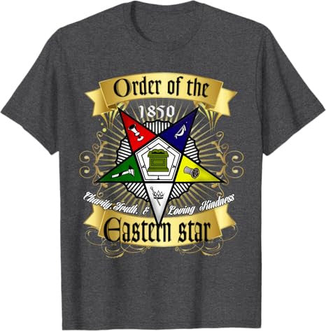 OES Ring Diva Sisters of Color Order Of The Eastern Star T-Shirt - FUKAMASONIC