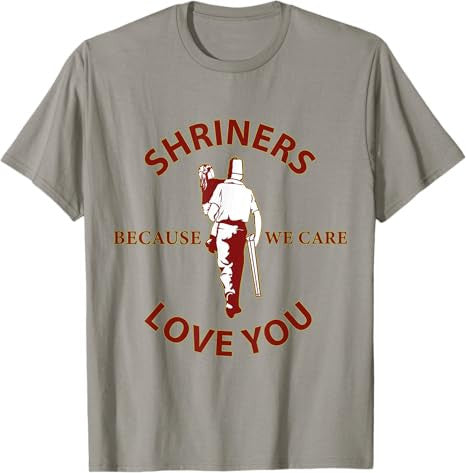 Shriners Freemason Love Masonic Father's Day T-Shirt - FUKAMASONIC