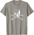 Masonic skull and bones square compass symbol - Freemason T-Shirt - FUKAMASONIC