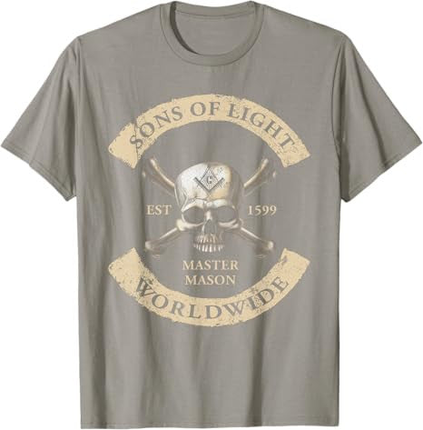 Sons Of Light Worldwide Freemasons T Shirt - FUKAMASONIC