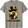 Masonic Goat Rider T Shirt Mason Tees T-Shirt - FUKAMASONIC