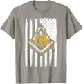 Freemason Masonic USA Flag Fraternal America T-Shirt - FUKAMASONIC