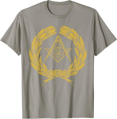 Masonic Freemason Square & Compass Fraternal T-Shirt - FUKAMASONIC