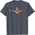 Freemason Fraternal Freemasonry Square Compass T-Shirt - FUKAMASONIC
