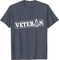 Mason Veteran Freemason Masonic Veterans Day T-Shirt - FUKAMASONIC