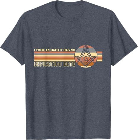 I Took an Oath Masonic Freemason Master Mason T-Shirt - FUKAMASONIC