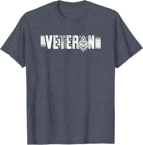 Veteran Freemasons Masonry Freemasonry Masonic Freemason T-Shirt - FUKAMASONIC