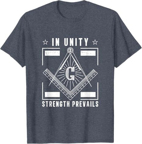 Freemasonry Strength Prevails Proud Masonic T-Shirt - FUKAMASONIC
