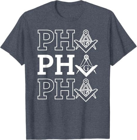 PHA Prince Hall Affiliated Masonic Square & Compass Freemason T-Shirt - FUKAMASONIC