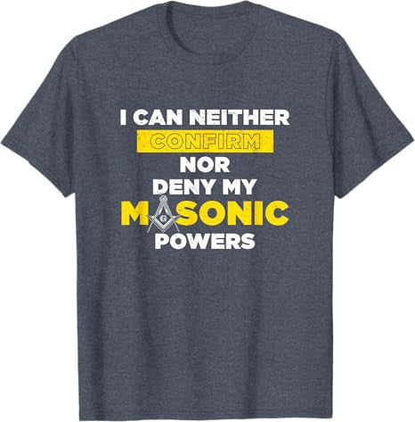 Freemasonry Masonic Powers Proud Masonic T-Shirt - FUKAMASONIC