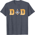 DAD Masonic Sign Father's Day Gift Freemasonry T-Shirt - FUKAMASONIC