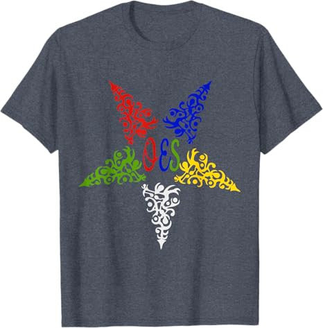 OES Star Human Tree Order of the Eastern Star Parents' Day T-Shirt - FUKAMASONIC