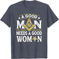 Freemasons OES Woman Masonry Masonic Freemason Freemasonry T-Shirt - FUKAMASONIC