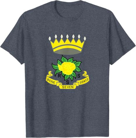 Roses of Seven Seals Supreme Excellent College OES RSS T-Shirt - FUKAMASONIC
