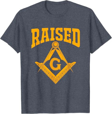 Freemason Lodge Raised Masonic Symbol T-Shirt - FUKAMASONIC