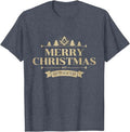Freemason Merry Christmas And Happy New Year Brother Masonic T-Shirt - FUKAMASONIC