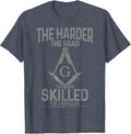 Mason Traveler Mason Square and Compass Mason T-Shirt - FUKAMASONIC