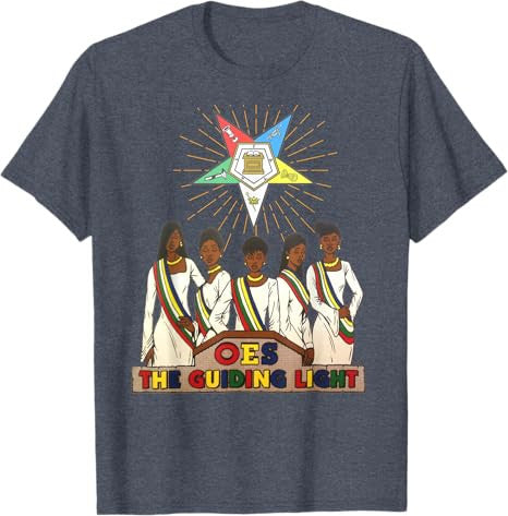 Order Of The Eastern Star OES Sistars Of Color Sisterhood T-Shirt - FUKAMASONIC
