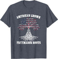 Freemason Roots Masonry Freemasonry Masonic Freemasons T-Shirt - FUKAMASONIC