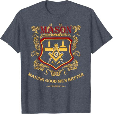 Masonic Greats Making Good Mason Better Father's Day T-Shirt - FUKAMASONIC